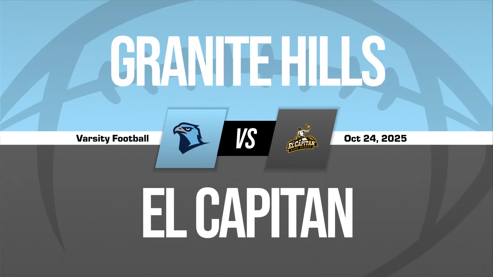 Noah Walker Game Report: @ El Capitan + How To Watch