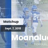 Football Game Recap: Moanalua vs. Kailua