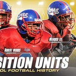 Best position units in prep FB history
