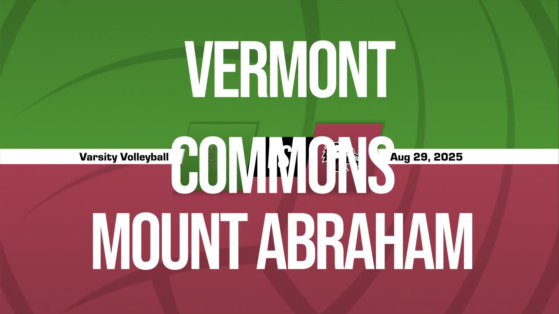 Volleyball Recap: Vermont Commons Comes Up Short
