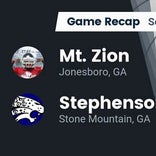 Football Game Recap: M.L. King vs. Mt. Zion