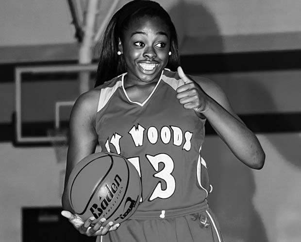 Thumbs-up is certainly a perfect way to describe Erica Ogwumike's athletic career at Cy-Woods.