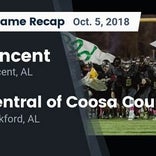 Football Game Recap: Talladega County Central vs. Central of Coo