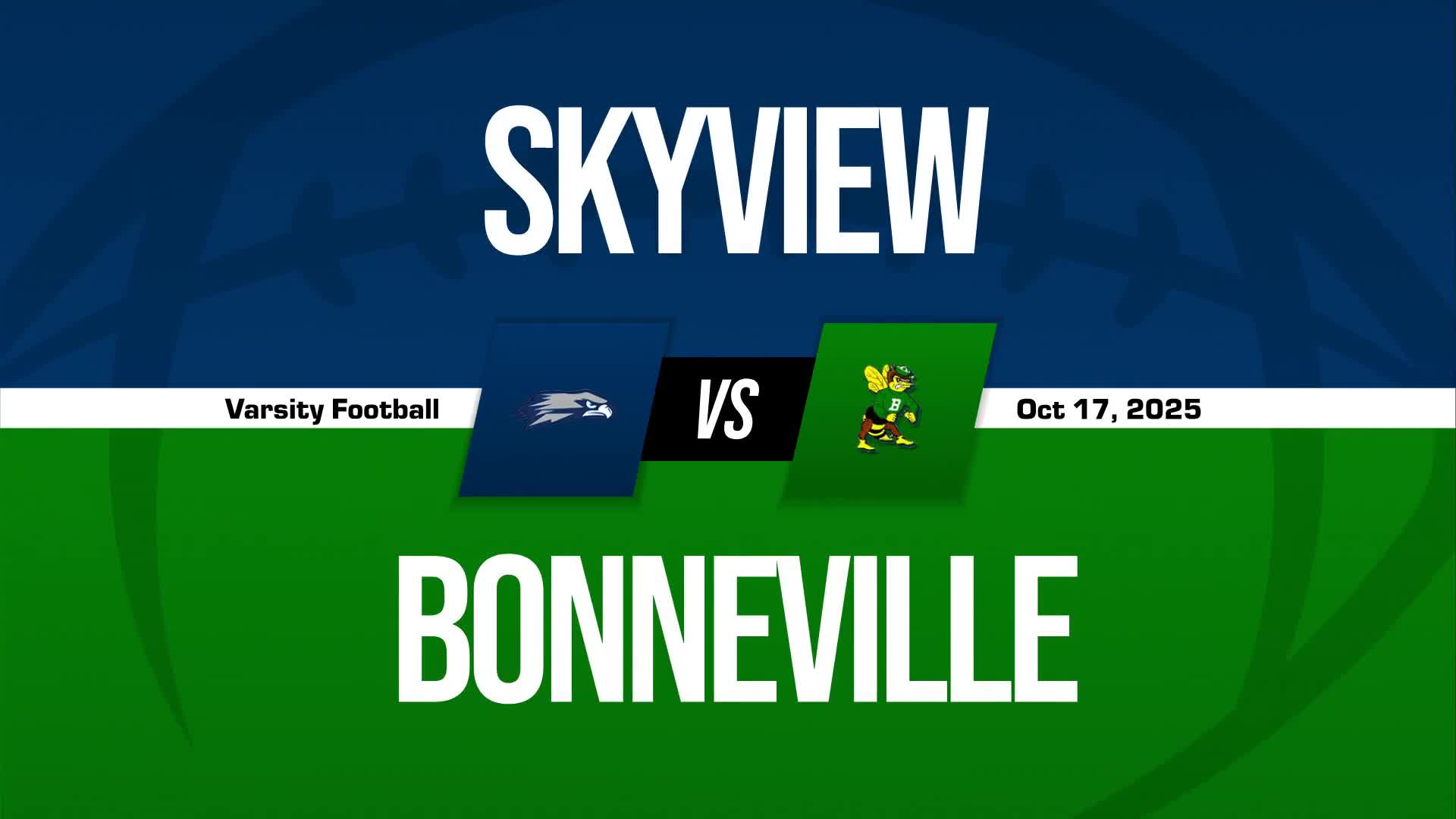 Football Recap: Jaxton Briggs' Big Game Can't Quite Lead Bonneville over Skyline + How To Watch
