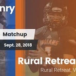 Football Game Recap: Patrick Henry vs. Rural Retreat