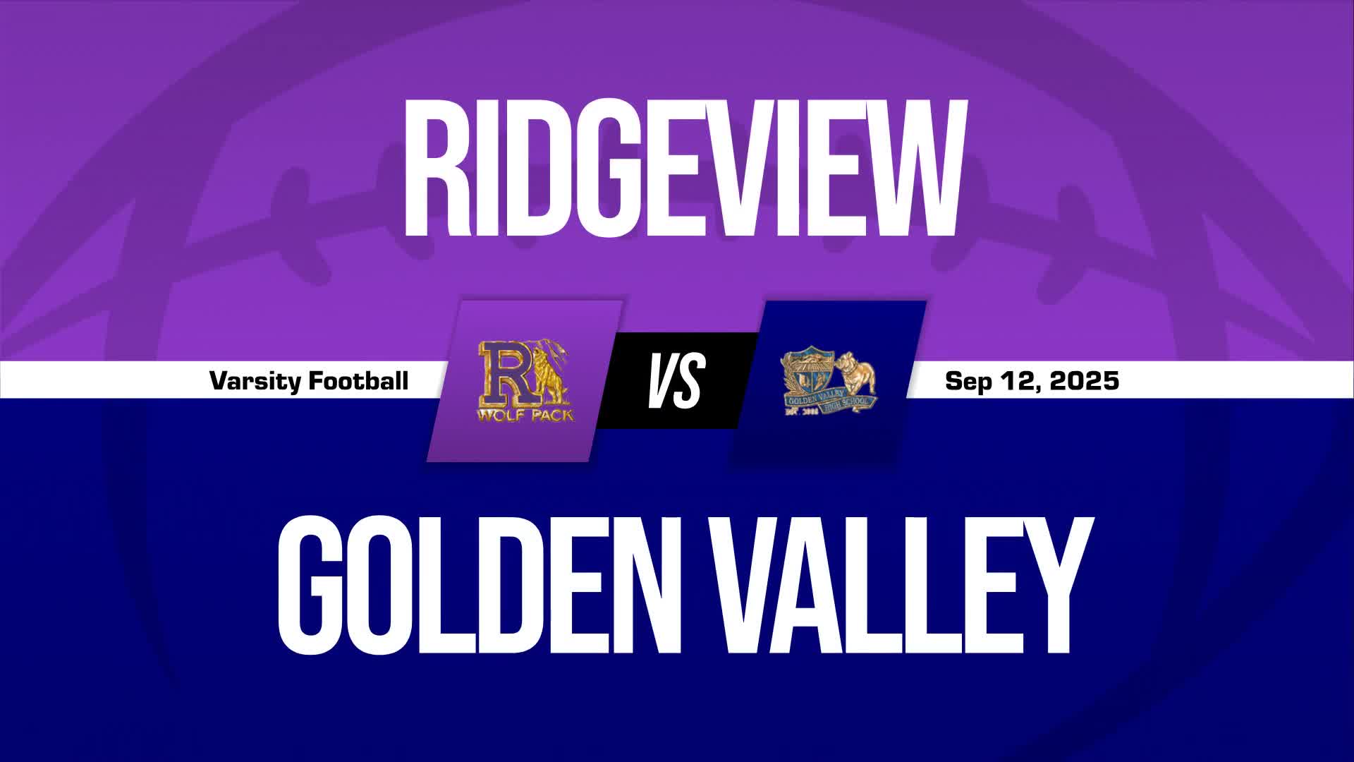 Football Recap: Ridgeview Comes Up Short