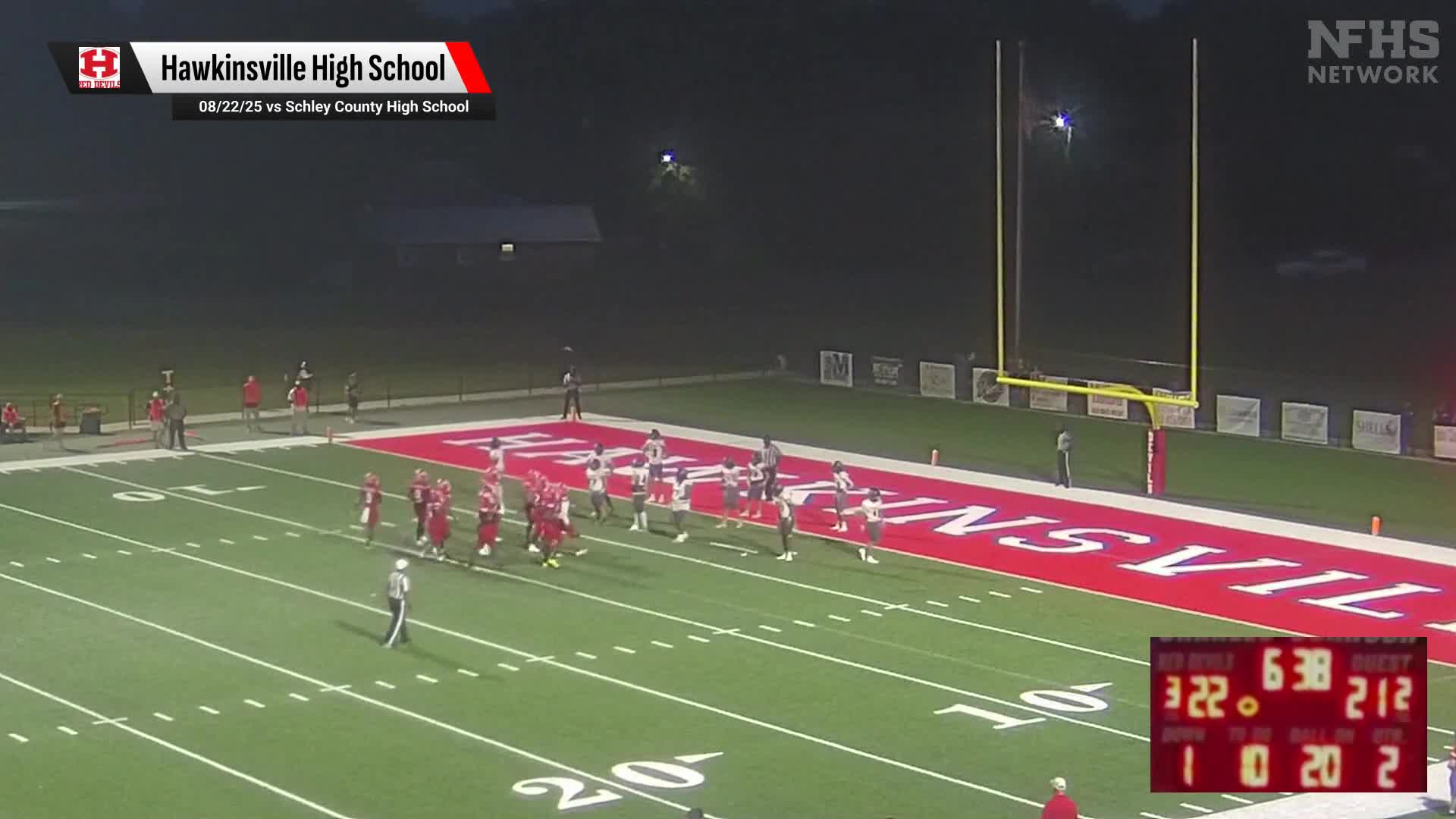 Football Recap: Hawkinsville Piles Up the Points Against Montgomery County + How To Watch