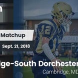 Football Game Recap: Cambridge-South Dorchester vs. Colonel Rich