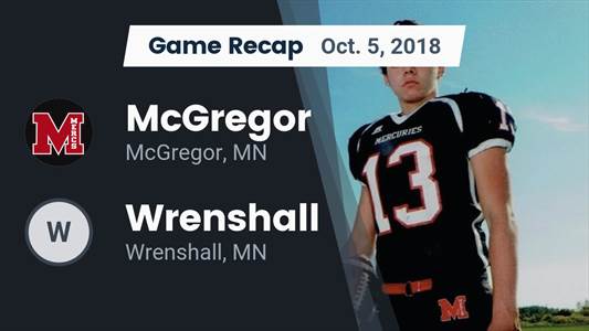 Football Game Recap: Wrenshall vs. Ogilvie