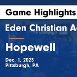 Basketball Game Recap: Eden Christian Academy vs. Hopewell Vikings