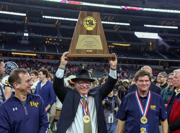Highland Park's Randy Allen lands at No. 39 on the list of the 50 greatest high school football coaches of all time.