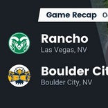 Football Game Recap: Boulder City vs. Del Sol