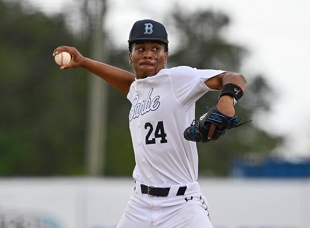 Landon Victorian of Barbe is the MaxPreps National Junior of the Year after helping the Buccaneers to a 12th state title. Victorian was also the Player of the Year in his freshman and sophomore seasons. (Photo: Roddy Johnson)