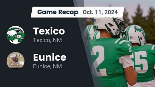 Football Game Preview: Eunice Cardinals vs. Tularosa Wildcats