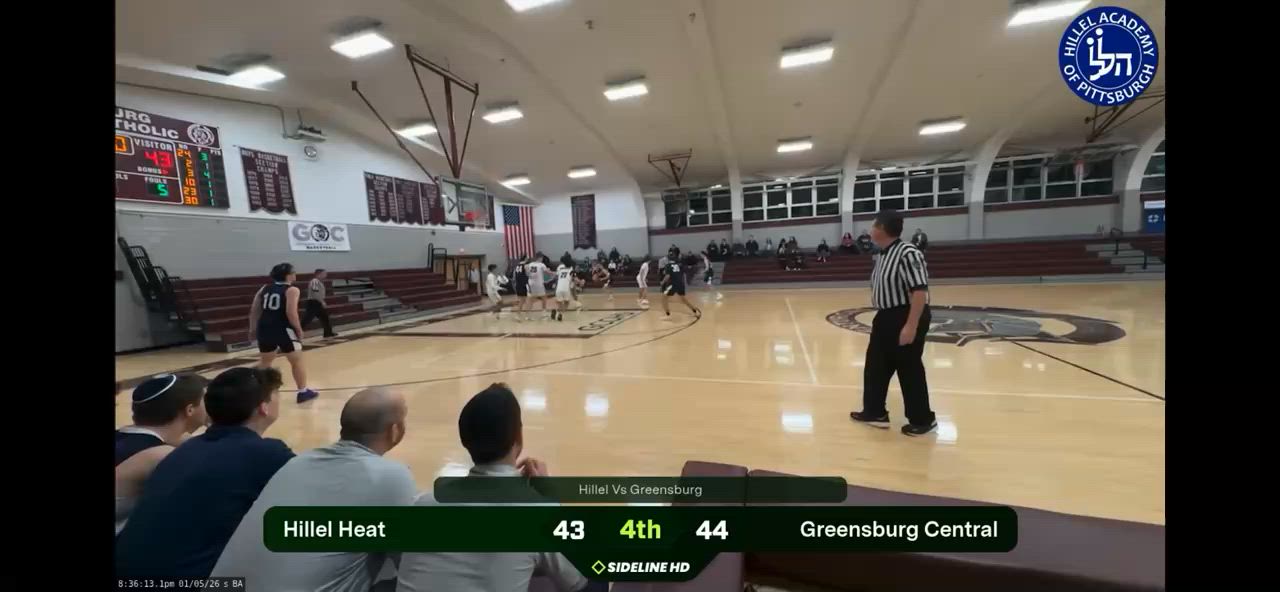 Basketball Recap: Gavi Poznanski and  Zach Itskowitz Secure Win for Hillel Academy