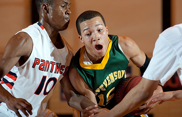 High-scoring guard Jalen Brunson has led Stevenson to a 26-1 record, good for the No. 4 ranking in the Midwest.