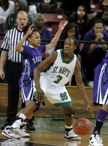St. Mary's guard Chelsea Gray had 23 points against Mitty. 