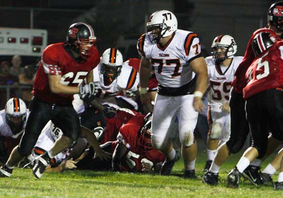 J.J. Denman is a large mammal, and though it didn't always lead to dominance when he was younger, the Pennsbury senior has learned to use his size and tenacity to earn a spot in the Penn State football program.