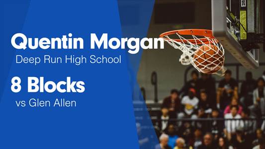 Quentin Morgan Game Report: @ J.R. Tucker