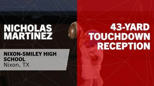 Nicholas Martinez Game Report: vs Dilley