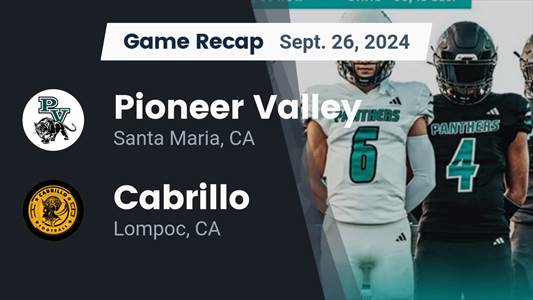 Football Game Preview: Pioneer Valley Panthers vs. San Luis Obis