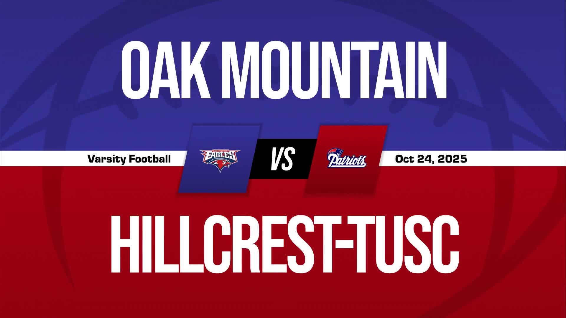 Football Recap: Oak Mountain Takes Loss Despite Strong  Performances from  Kasen Lemons and  Charlie Vacarella + How To Watch