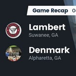 Football Game Recap: Lambert Longhorns vs. Denmark