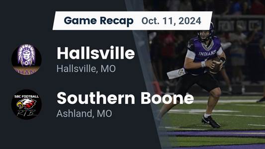 Football Recap: Southern Boone Drops Season-High Score on Hallsv