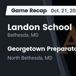 Landon vs. Georgetown Prep