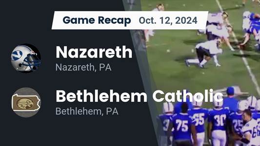 Football Recap: Bethlehem Catholic Takes a Loss