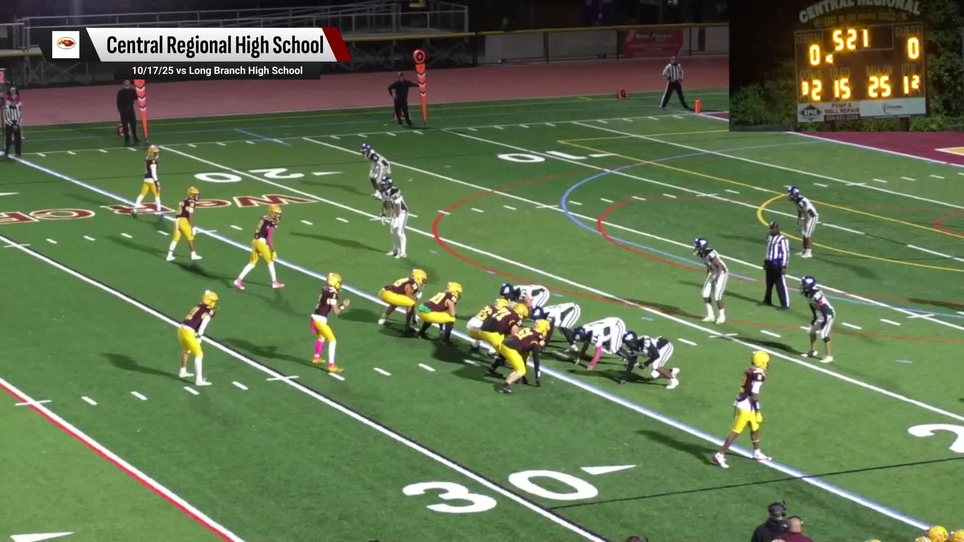 Football Recap: Strong  Effort on D from  Brent Walulak and  Josiah Ruttley Leads Northern Burlington over Central Regional + How To Watch