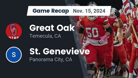 Football Game Preview: Great Oak Wolfpack vs. Woodrow Wilson Bru
