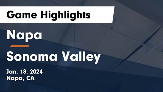 Sonoma Valley vs. American Canyon