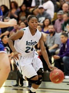 SHC senior guard Briannah Smith
