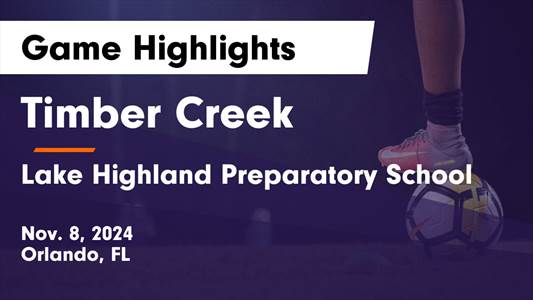 Soccer Recap: Timber Creek Wins Going Away Against Tohopekaliga