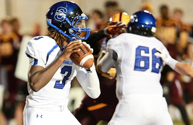 Chandler is projected to win its playoff game against Mountain Pointe.