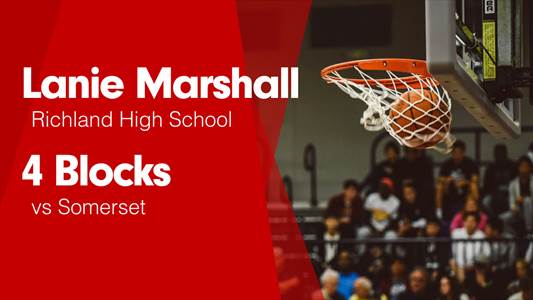 Basketball Recap: Richland Takes Loss Despite Strong  Performances from  Trinity Macey and  Lanie Marshall