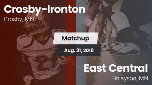 Football Game Recap: Crosby-Ironton vs. East Central