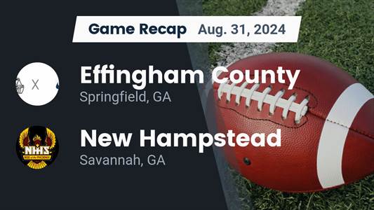 Football Game Preview: Effingham County Plays at Home