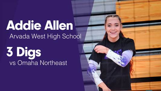 Addie Allen Game Report: @ Golden