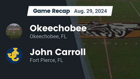 Football Recap: John Carroll Catholic Triumphant Thanks to a Str