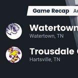 Football Game Recap: Marion County vs. Trousdale County