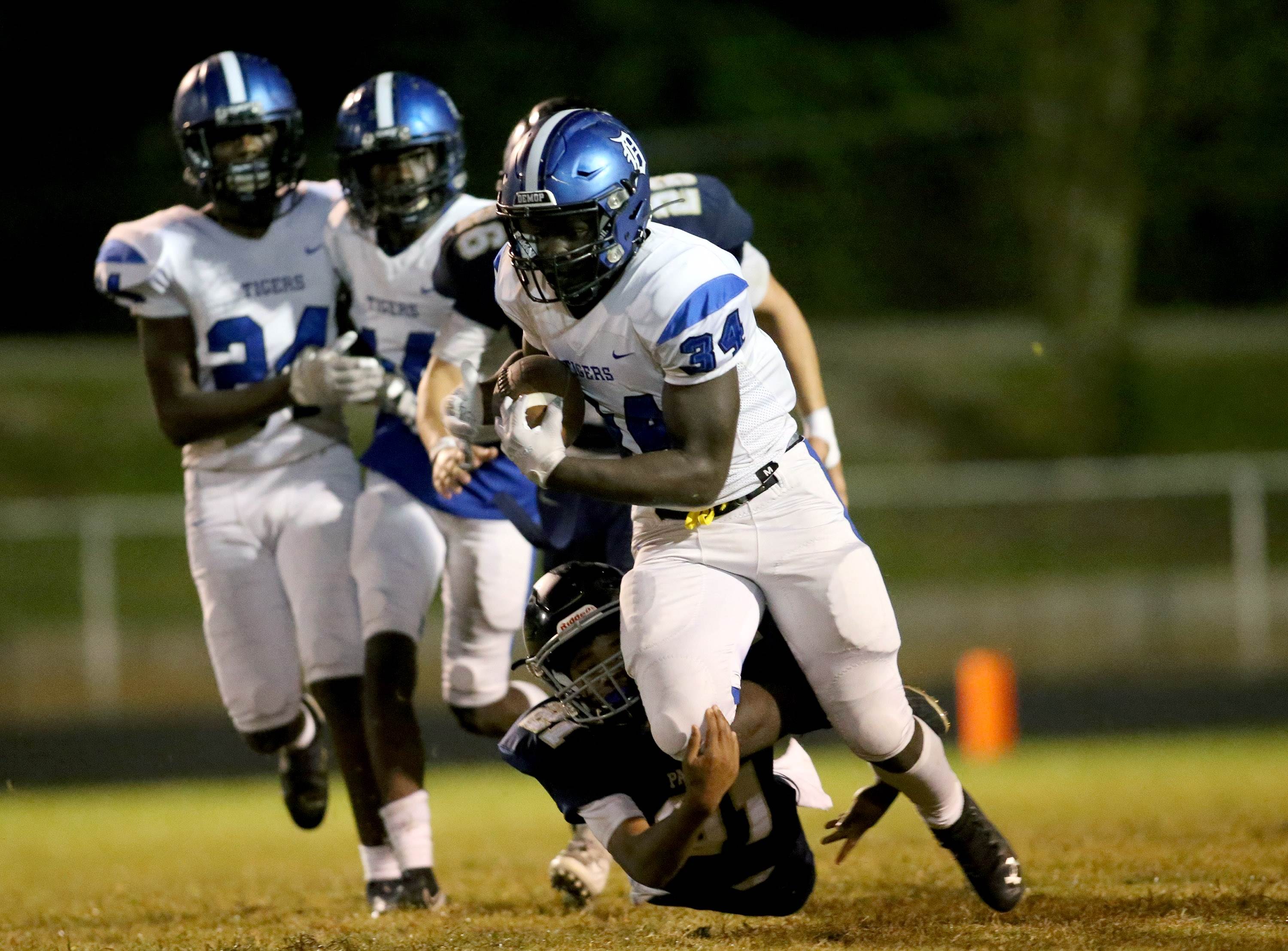 Alabama high school football playoffs AHSAA Round 2 scoreboard