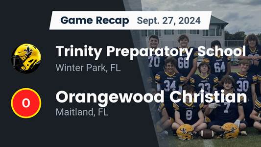Football Game Preview: Trinity Prep Saints vs. Cornerstone Chart