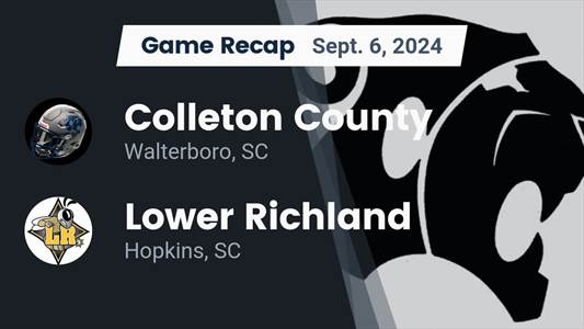 Football Game Preview: Colleton County Leaves Home
