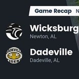 Football Game Recap: Wicksburg Panthers vs. Dadeville Tigers