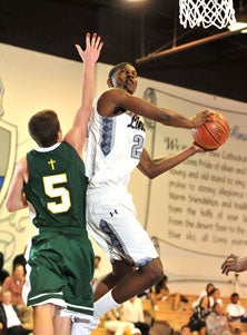 Tafari Whittingham led Lincoln with
16 points on Tuesday.