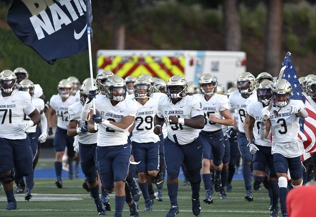 St. John Bosco plays in one of the season's biggest games, heading to Texas to take on Allen on Aug. 26.