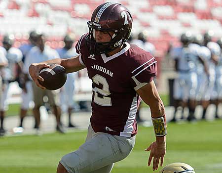 Austin Kafentzis has been nearly unstoppable for Jordan this season.