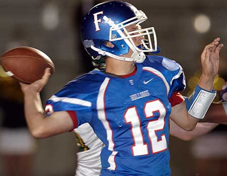 Jake Browning continues the tradition of outstanding Folsom quarterbacks.